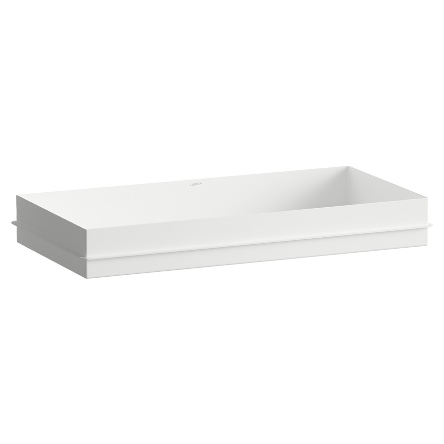 Lavabo à encastrer METAPHOR
75 x 37,5 x 11,1 cm
acier vitrifié à l'intérieur
et à l'extérieur, sans
trop-plein, vidage avec plaque
chromée, matériel de fixation