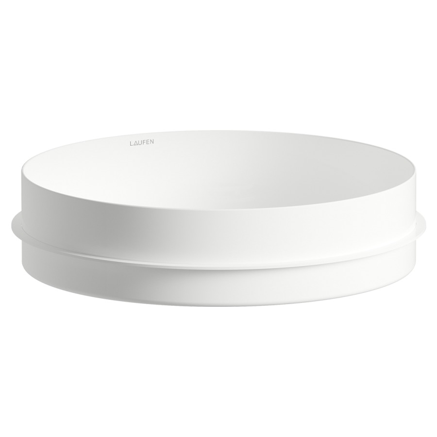 Lavabo à encastrer UNISONO
D 40 cm, P 11,4 cm
acier vitrifié à l'intérieur
et à l'extérieur, sans
trop-plein, vidage avec plaque
chromée, matériel de fixation