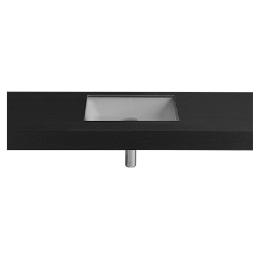 Lavabo à encastrer STUDIO
53 x 36,3 cm, acier
sans trop-plein