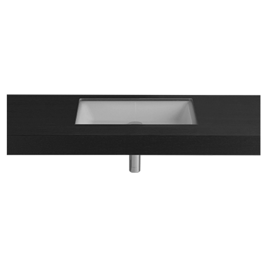 Lavabo à encastrer STUDIO
70 x 36,3 cm, acier
sans trop-plein