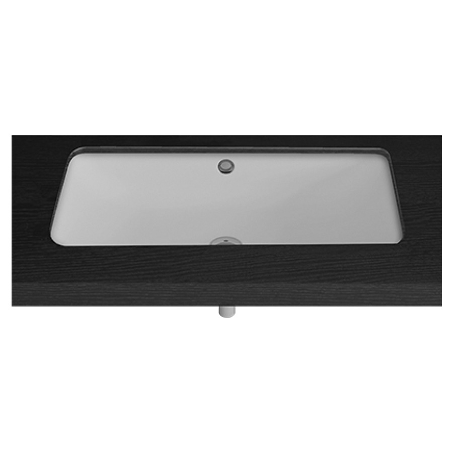 Lavabo à encastrer CONTURA
54,7 x 36,8 cm, acier
avec trop-plein, avec
garniture de trop-plein chromé