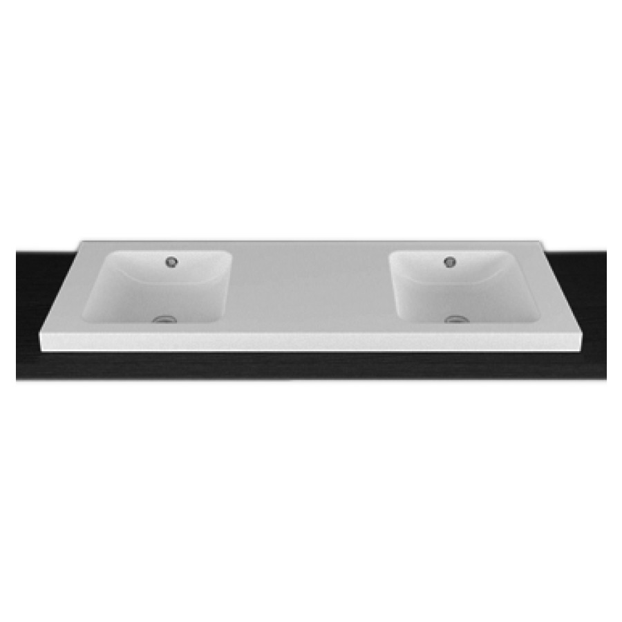 Lavabo double à poser Contura