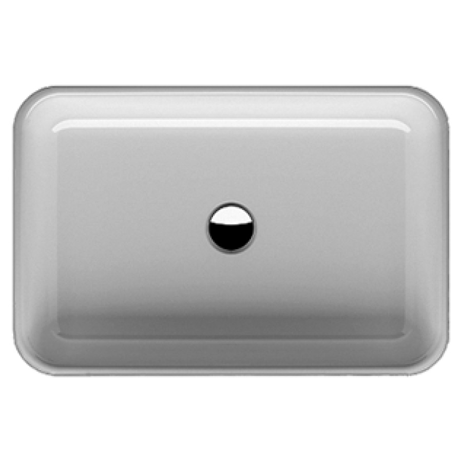 Lavabo à poser LOFT
60 x 40 x 11 cm, acier
sans trop-plein
sans tablette de robinetterie