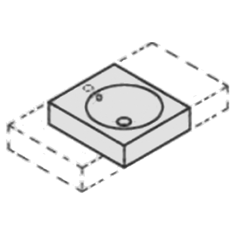 Lavabo ORBIS VARIO
44-80 x 50 x 12,5 cm, acier
avec trop-plein, avec tablette
de robinetterie, lavabo au
milieu, MESURES EXACTES
SELON PRISE DE MESURE