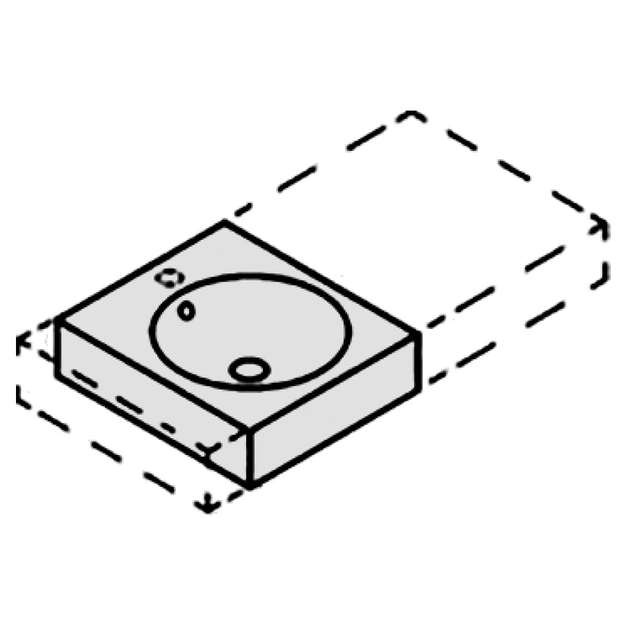Lavabo ORBIS VARIO
44-102 x 50 x 12,5 cm, acier
avec trop-plein, avec tablette
de robinetterie, lavabo à
gauche, MESURES EXACTES
SELON PRISE DE MESURE
