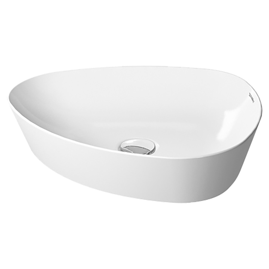 Lavabo à poser CAPE COD
50 x 40,5 cm, céramique
DuraCeram, sans trop-plein
coloris intérieur blanc mat
