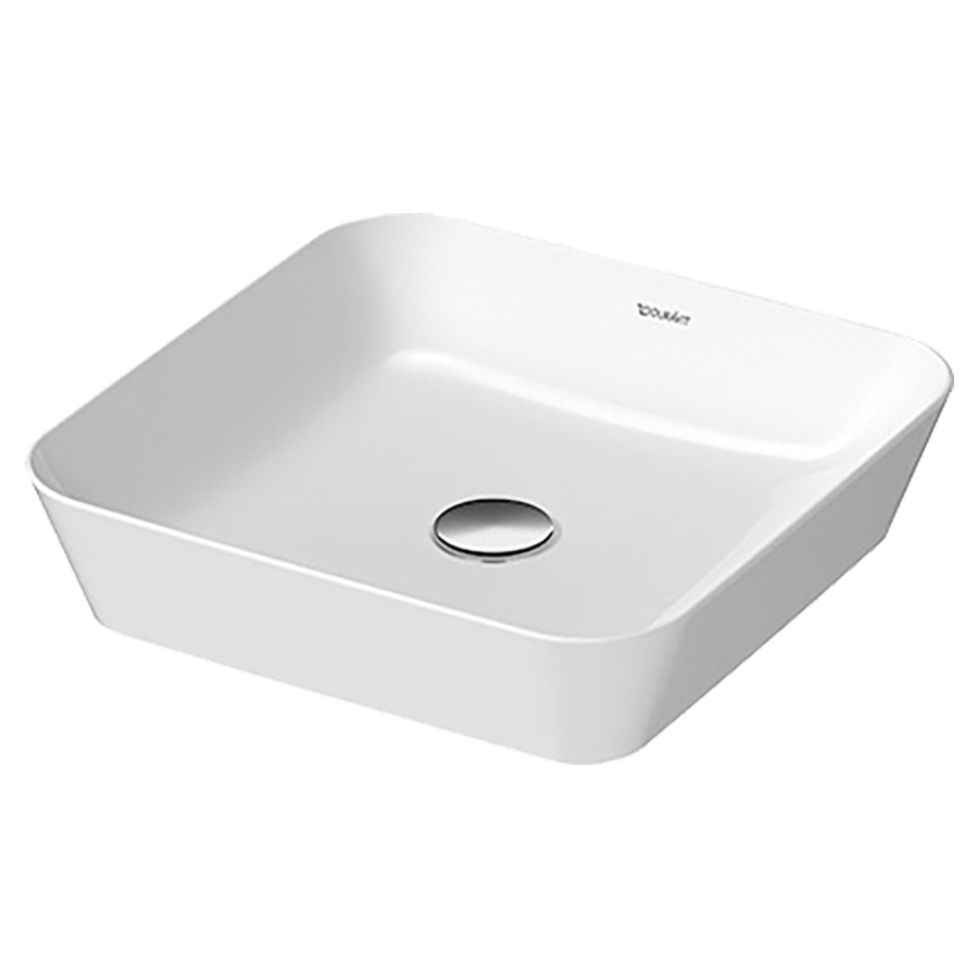 Lavabo à poser CAPE COD
43 x 43 cm, céramique
DuraCeram, sans trop-plein
coloris intérieur blanc
