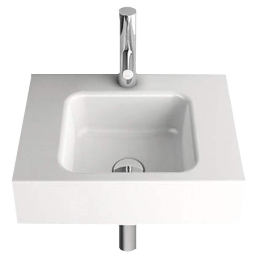 Lavabo ORBIS MINI
40 x 35 x 12,5 cm, acier
sans trop-plein