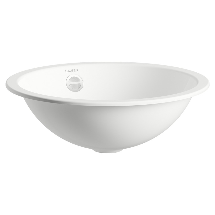 Lavabo à encastrer Form
D 35,9 cm, T 14 cm
acier, vitrifié à l'intérieur
et à l'extérieur, avec de
trop-plein et matériel de
fixation, garniture
d'écoulement chromée