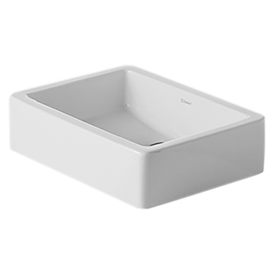 Lavabo à poser VERO
50 x 38 cm, céramique
meulé, sans trop-plein
matériel de fixation