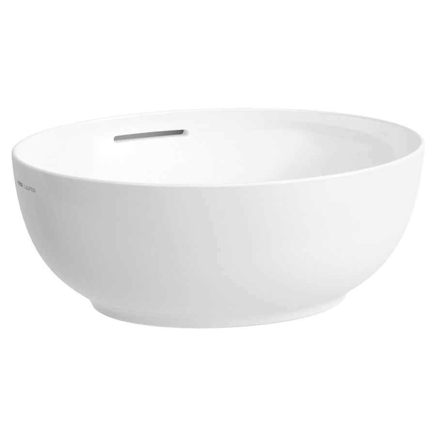 Aufsatzwaschtisch
ILBAGNOALESSI
oval, 45 x 40 cm, Keramik
mit Ueberlauf
mit Push-Open Ventil
