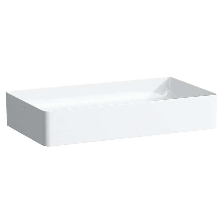 Lavabo à poser LIVING SQUARE
60 x 34 cm, SaphirCéramique
sans trop-plein, gabarit
matériel de fixation