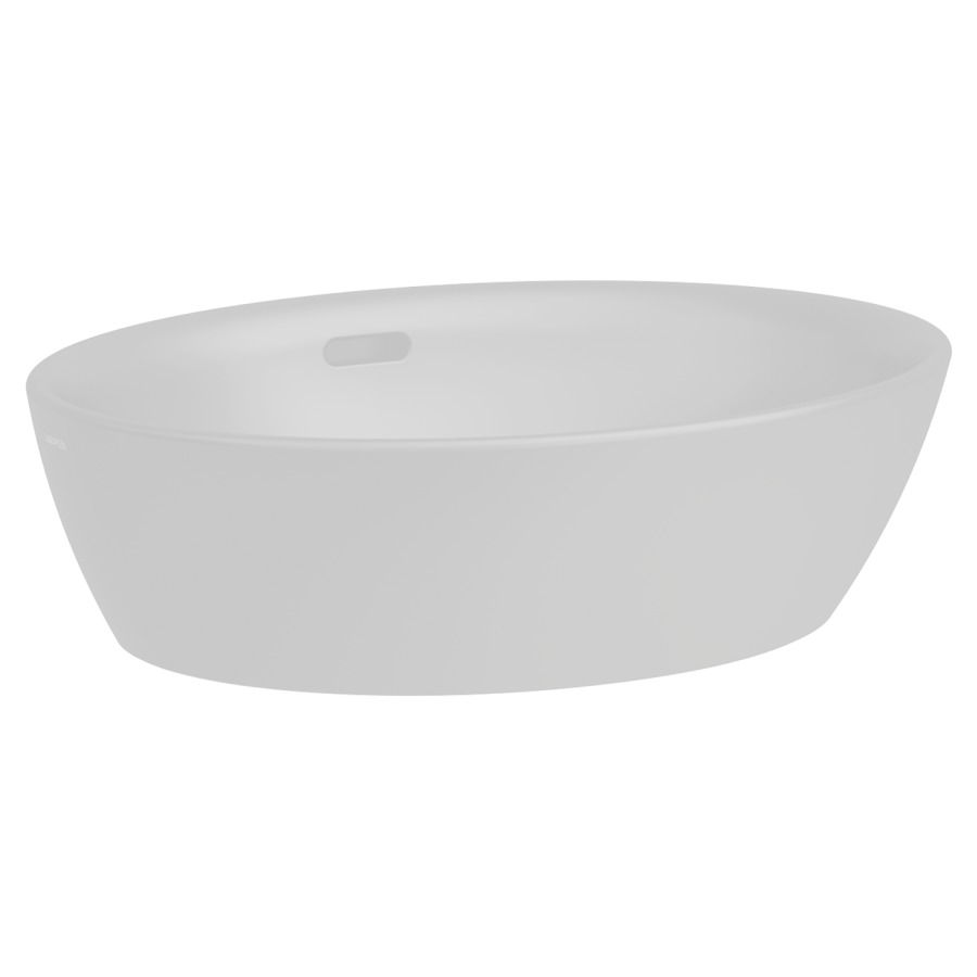 Aufsatzwaschtisch PRO
52 x 39 cm, Keramik, oval
Schablone, Befestigungs-
material, ohne Ueberlauf und
Oeffnung im Ablaufventil