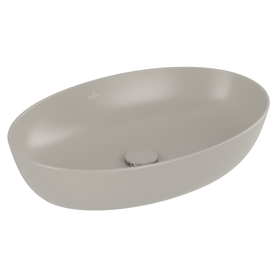 Lavabo à poser ARTIS
61 x 41 cm, céramique, ovale
sans trop-plein