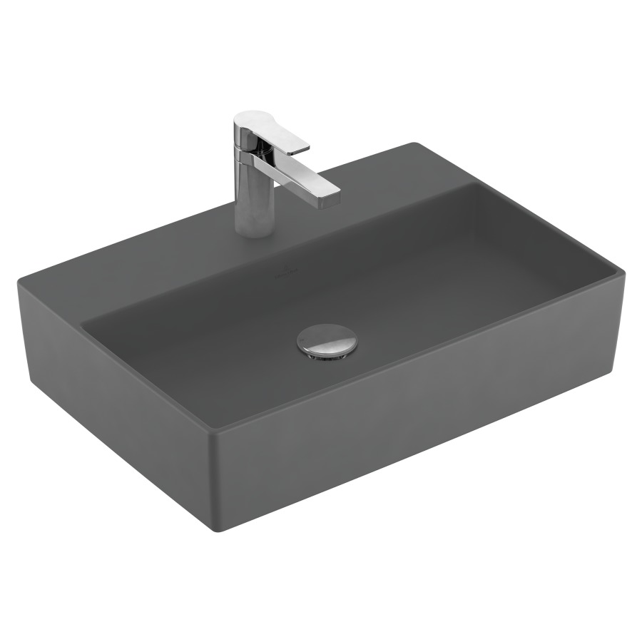 Lavabo à poser MEMENTO 2.0
60 x 42 cm, TitanCeram
sans trop-plein
