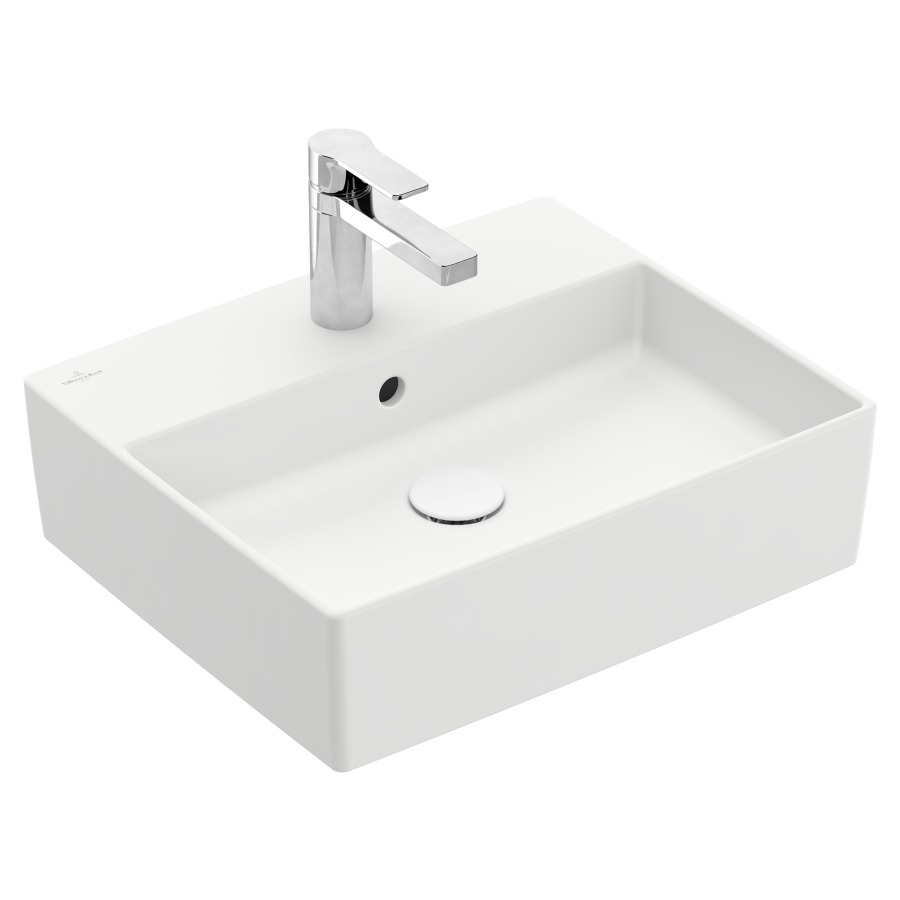 Lavabo à poser MEMENTO 2.0
50 x 42 cm, TitanCeram
avec trop-plein