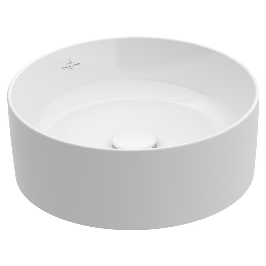 Lavabo à poser COLLARO
D 40 cm, céramique, ronde
sans trop-plein