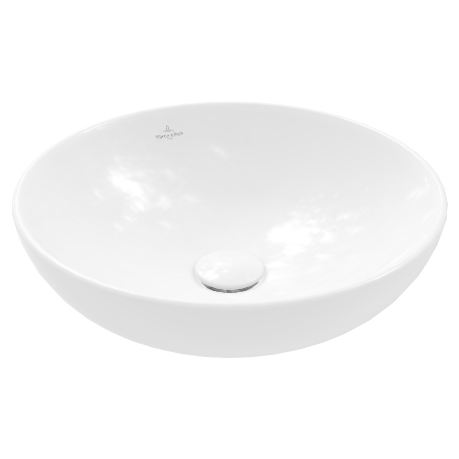 Lavabo à poser LOOP & FRIENDS
D 42 cm, céramique
avec trop-plein