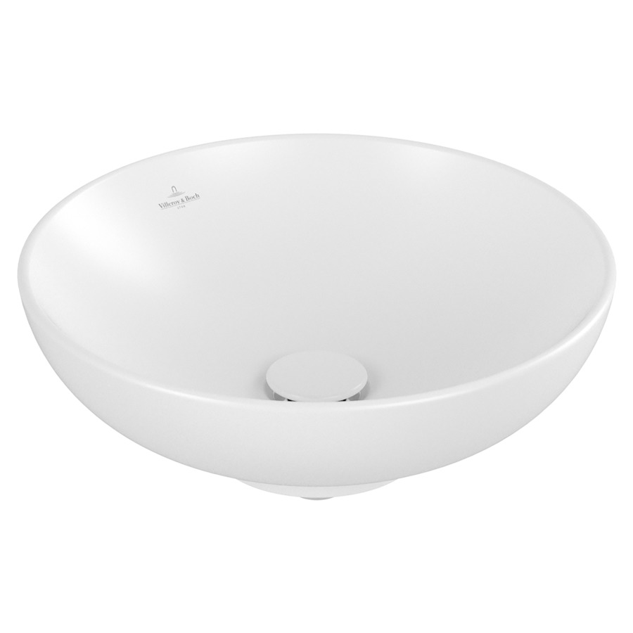 Lavabo à poser LOOP & FRIENDS
D 42 cm, céramique
sans trop-plein