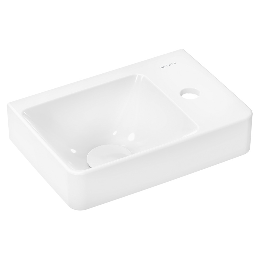 Lave-mains XELU Q
36 x 25 x 8 cm
céramique, sans trop-plein
SmartClean, tablette à droite
avec garniture d'écoulement
non verrouillable, adapté au
soubassement 243 036