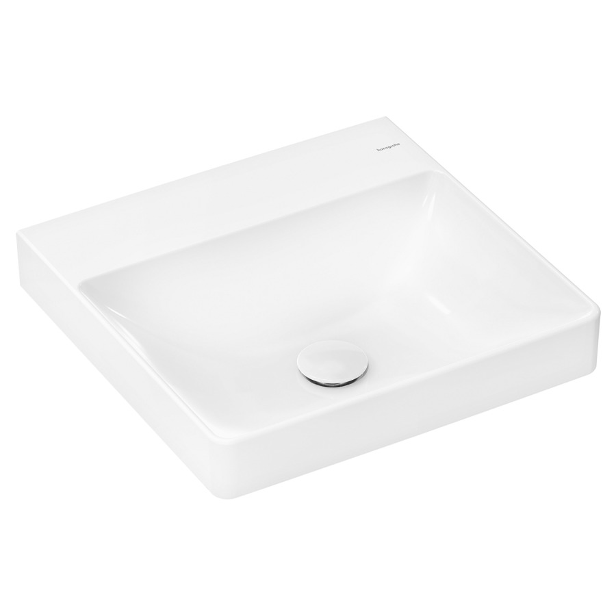 Lavabo XELU Q
50 x 48 x 8 cm
céramique, sans trop-plein
SmartClean, avec garniture
d'écoulement non verrouillable
adapté au soubassement 243 037