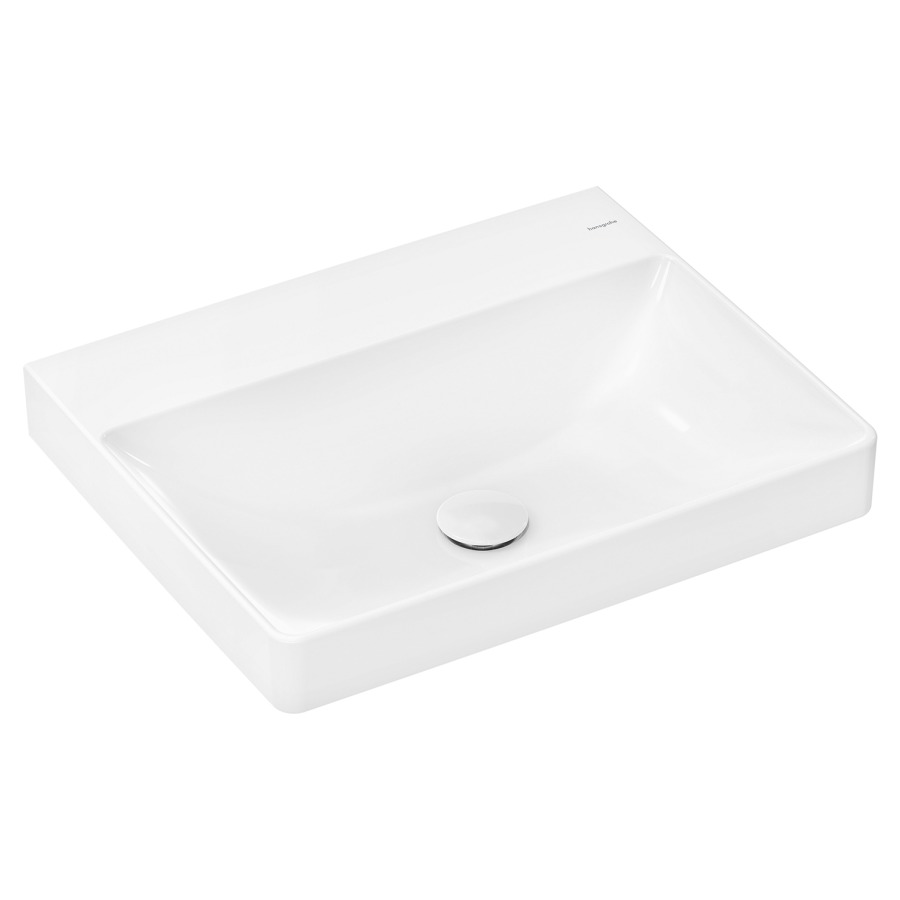 Lavabo XELU Q
60 x 48 x 8 cm
céramique, sans trop-plein
SmartClean, avec garniture
d'écoulement non verrouillable
adapté au soubassement 243 038