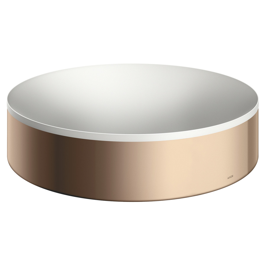 Lavabo à poser SUITE
D 40 cm, H 9,5 cm
SolidSurface, sans trop-plein