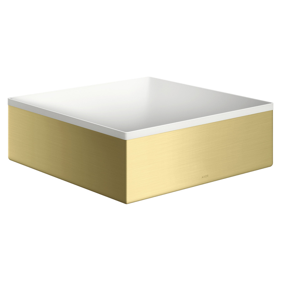 Lavabo à poser SUITE
28,5 x 28,5 cm, H 9,5 cm
SolidSurface, sans trop-plein