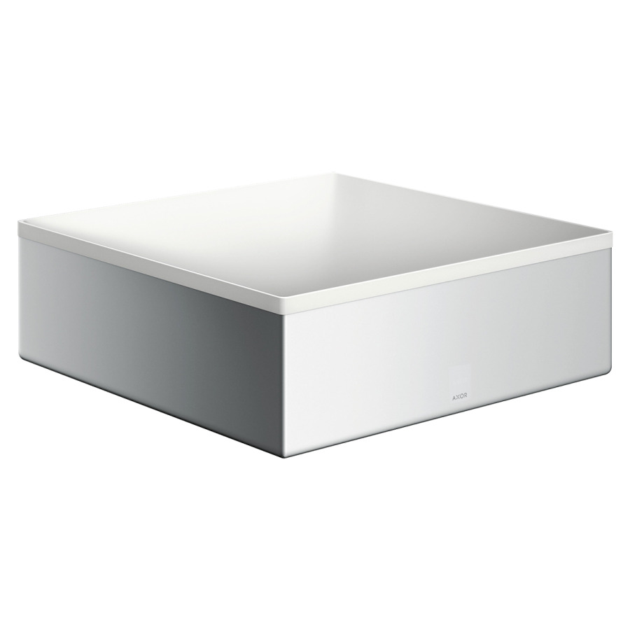 Lavabo à poser SUITE
28,5 x 28,5 cm, H 9,5 cm
SolidSurface, sans trop-plein
