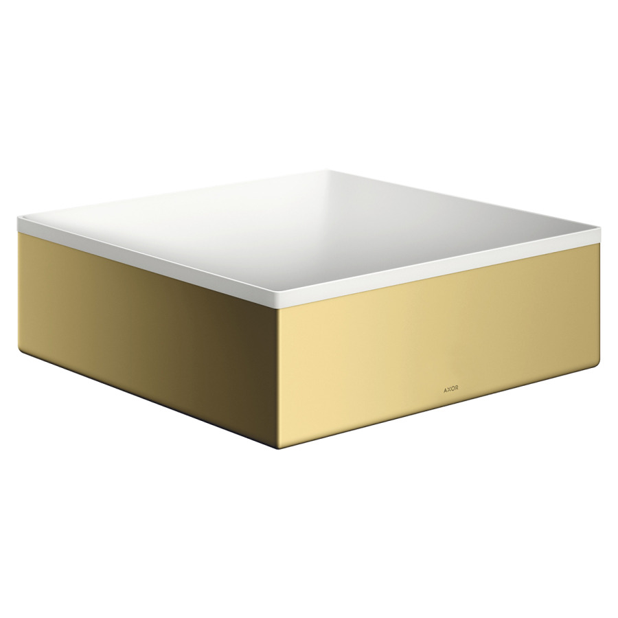 Lavabo à poser SUITE
28,5 x 28,5 cm, H 9,5 cm
SolidSurface, sans trop-plein