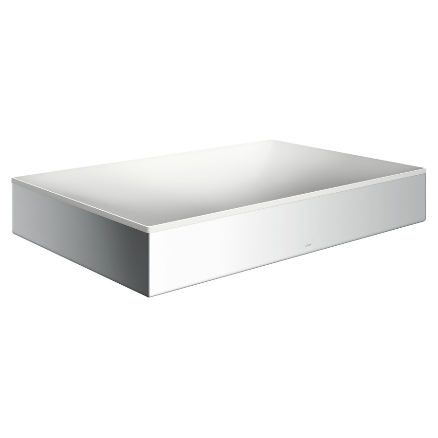 Lavabo à poser SUITE
60 x 40 cm, H 9,5 cm
SolidSurface, sans trop-plein