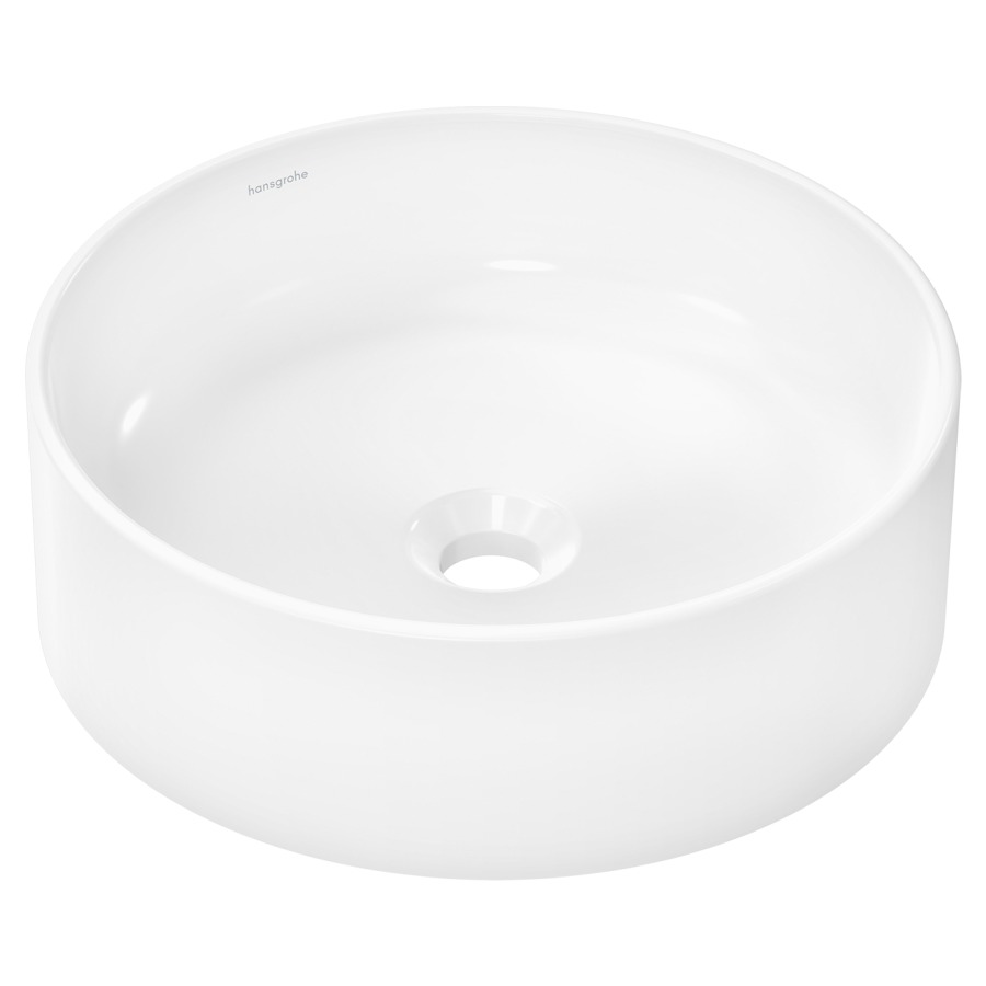 Lavabo à poser XUNIVA S
40 x 40 x 17,5 cm
céramique, sans trop-plein
SmartClean, sans garniture
d'écoulement