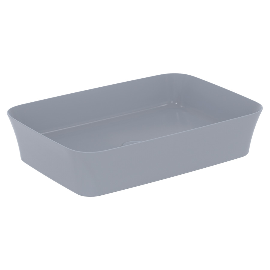 Lavabo à poser IPALYSS
55 x 12,5 x 38 cm, céramique
sans trop-plein, avec
matériel de fixation
(lavabos à poser colorés avec
vidage non obturable coloré
vidage non obturable blanc
853 192 doit être commandée
séparément)