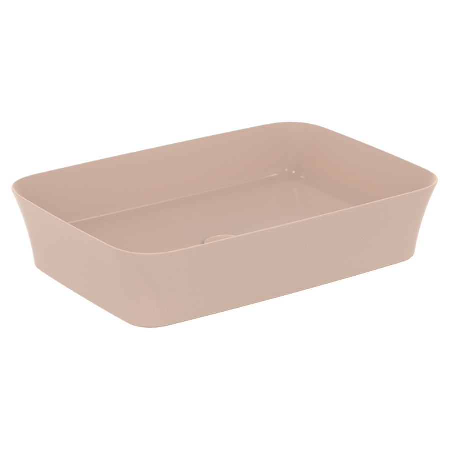 Lavabo à poser IPALYSS
55 x 12,5 x 38 cm, céramique
sans trop-plein, avec
matériel de fixation
(lavabos à poser colorés avec
vidage non obturable coloré
vidage non obturable blanc
853 192 doit être commandée
séparément)