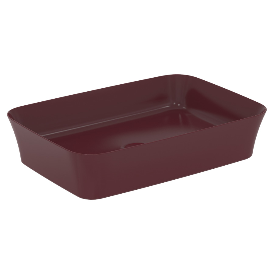 Lavabo à poser IPALYSS
55 x 12,5 x 38 cm, céramique
sans trop-plein, avec
matériel de fixation
(lavabos à poser colorés avec
vidage non obturable coloré
vidage non obturable blanc
853 192 doit être commandée
séparément)