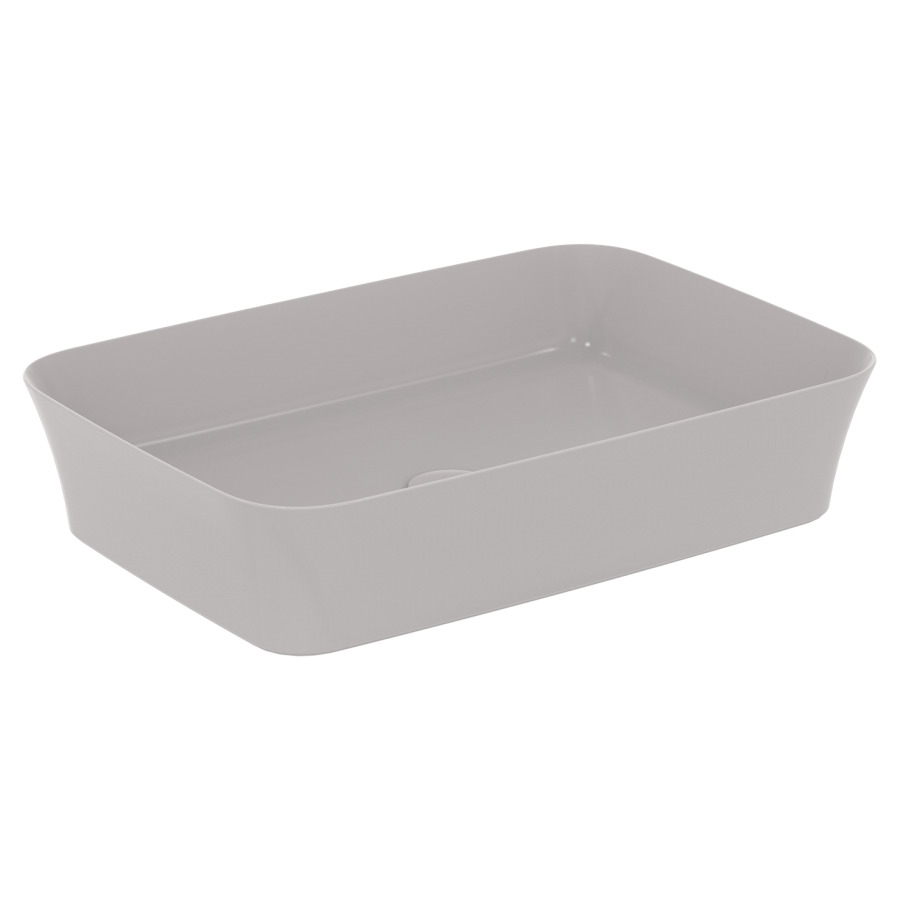 Lavabo à poser IPALYSS
55 x 12,5 x 38 cm, céramique
sans trop-plein, avec
matériel de fixation
(lavabos à poser colorés avec
vidage non obturable coloré
vidage non obturable blanc
853 192 doit être commandée
séparément)