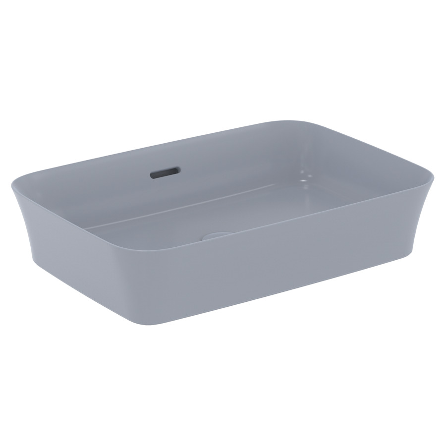 Lavabo à poser IPALYSS
55 x 14,5 x 38 cm, céramique
avec trop-plein, avec
matériel de fixation
