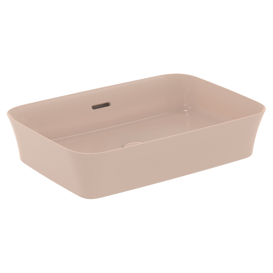 Lavabo à poser IPALYSS
55 x 14,5 x 38 cm, céramique
avec trop-plein, avec
matériel de fixation