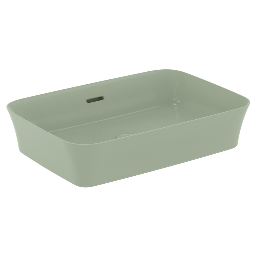 Lavabo à poser IPALYSS
55 x 14,5 x 38 cm, céramique
avec trop-plein, avec
matériel de fixation