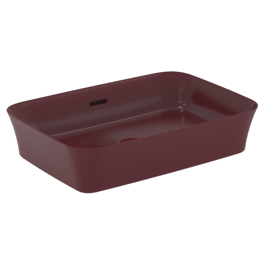 Lavabo à poser IPALYSS
55 x 14,5 x 38 cm, céramique
avec trop-plein, avec
matériel de fixation