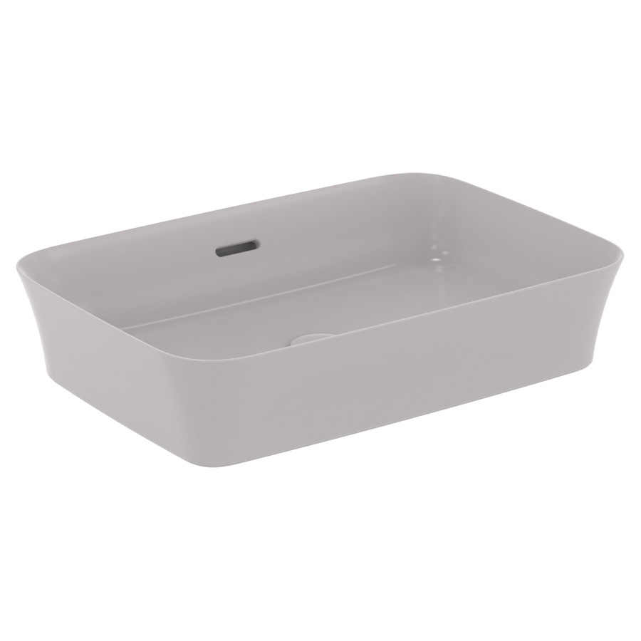 Lavabo à poser IPALYSS
55 x 14,5 x 38 cm, céramique
avec trop-plein, avec
matériel de fixation