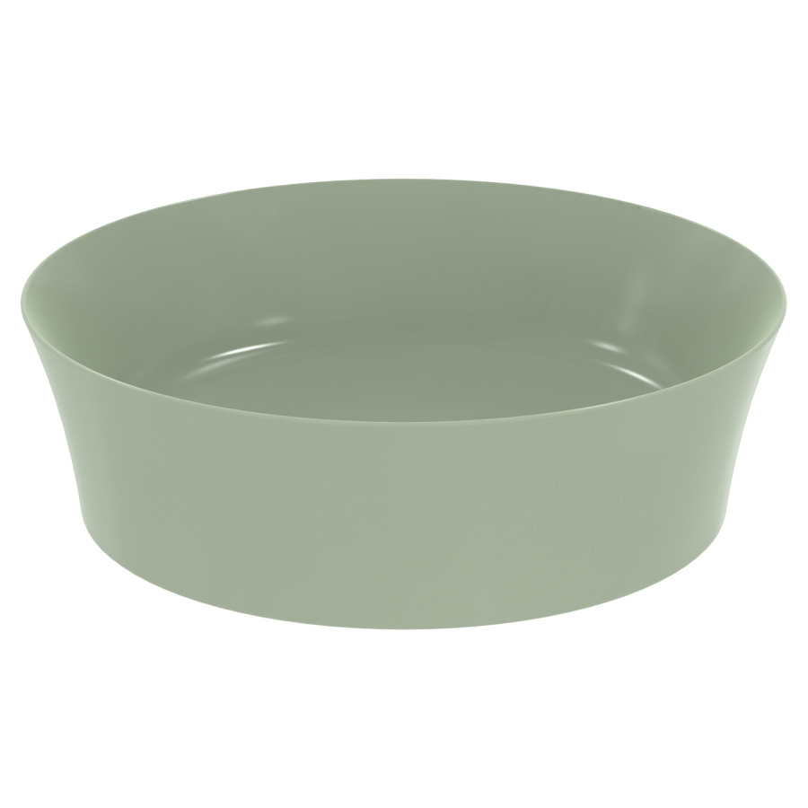 Lavabo à poser IPALYSS ronde
40 x 12 x 40 cm, céramique
sans trop-plein, avec
matériel de fixation
(lavabos à poser colorés avec
vidage non obturable coloré
vidage non obturable blanc
853 192 doit être commandée
séparément)