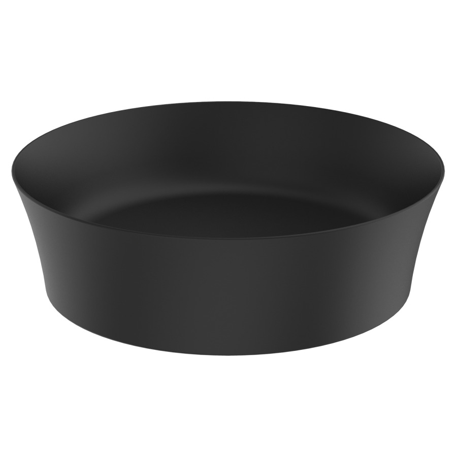 Lavabo à poser IPALYSS ronde
40 x 12 x 40 cm, céramique
sans trop-plein, avec
matériel de fixation
(lavabos à poser colorés avec
vidage non obturable coloré
vidage non obturable blanc
853 192 doit être commandée
séparément)
