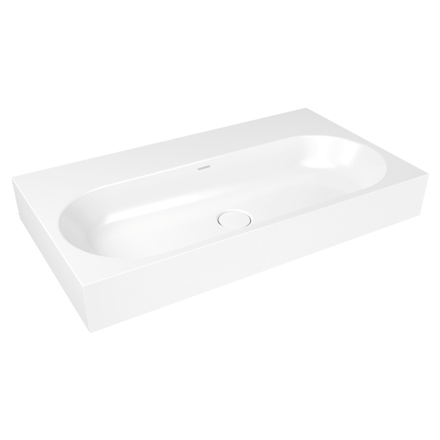 Lavabo à poser CENTRO
90 x 50 x 12 cm, acier
matériel de fixation
sans trop-plein