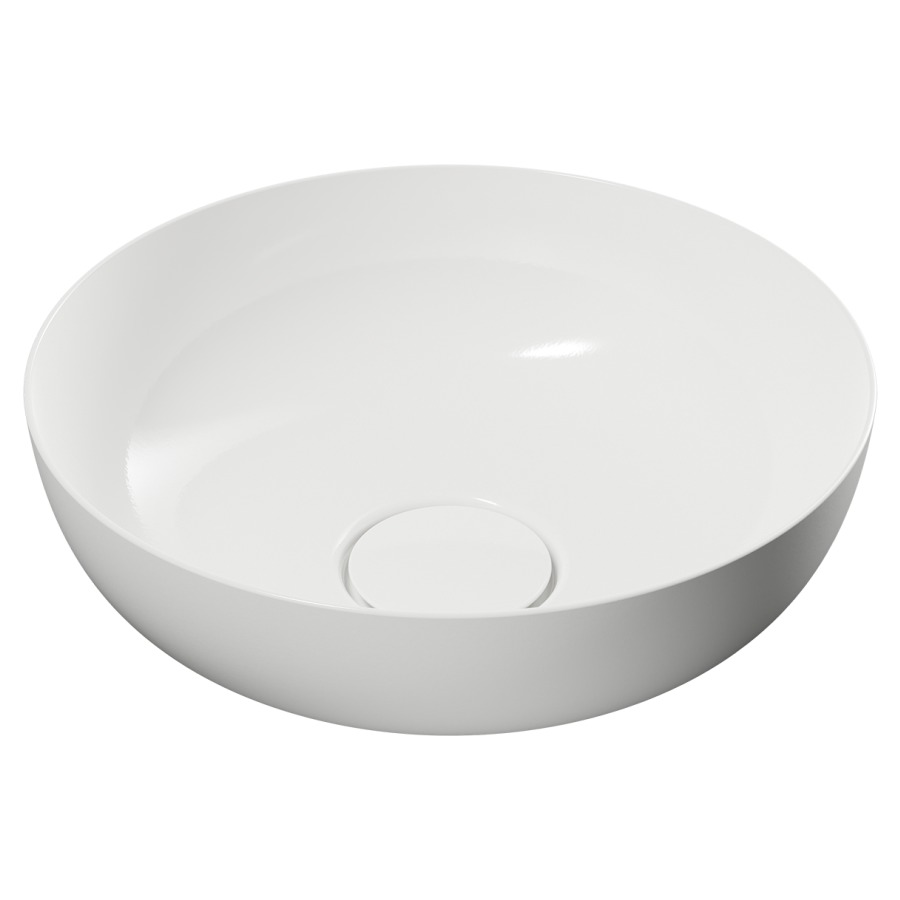 Lavabo à poser MIENA
D 31 cm, acier, sans
trop-plein