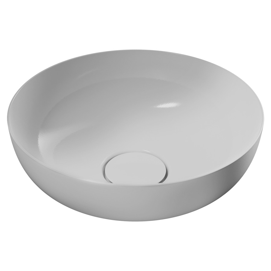 Lavabo à poser MIENA
D 31 cm, acier, sans
trop-plein