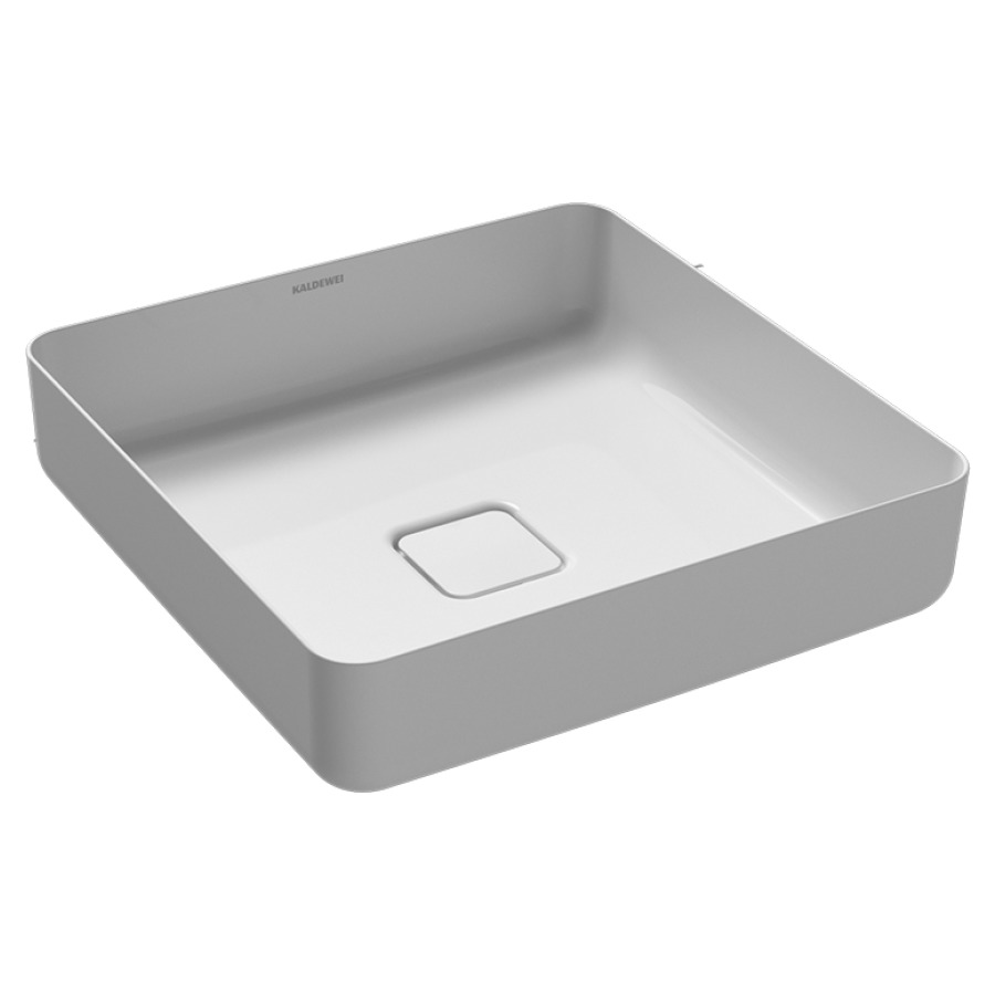 Lavabo à poser MIENA
40 x 40 x 11,9 cm, acier
sans trop-plein
