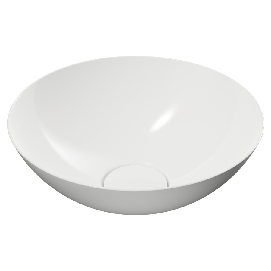 Lavabo à poser AVELLINO
D 30 cm, acier
sans trop-plein
