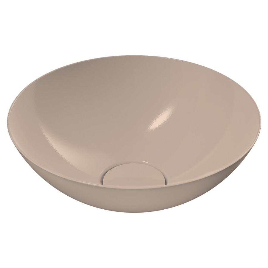 Lavabo à poser AVELLINO
D 30 cm, acier
sans trop-plein