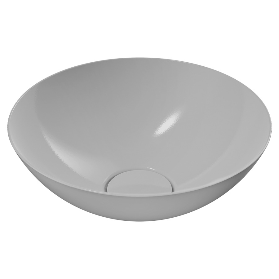 Lavabo à poser AVELLINO
D 30 cm, acier
sans trop-plein